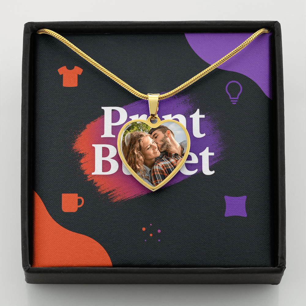 Buyer Upload Heart Necklace