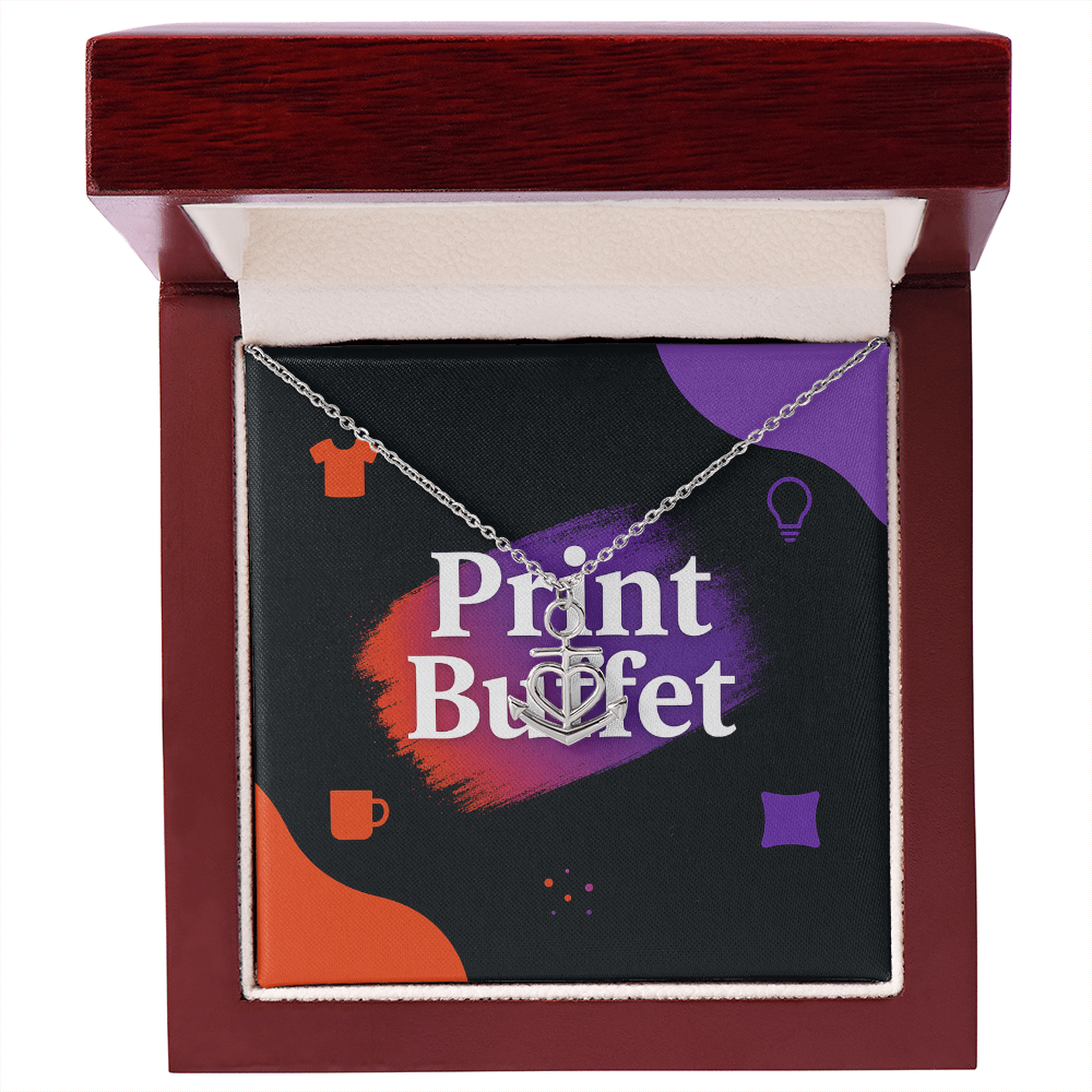 Anchor Pendant Necklace