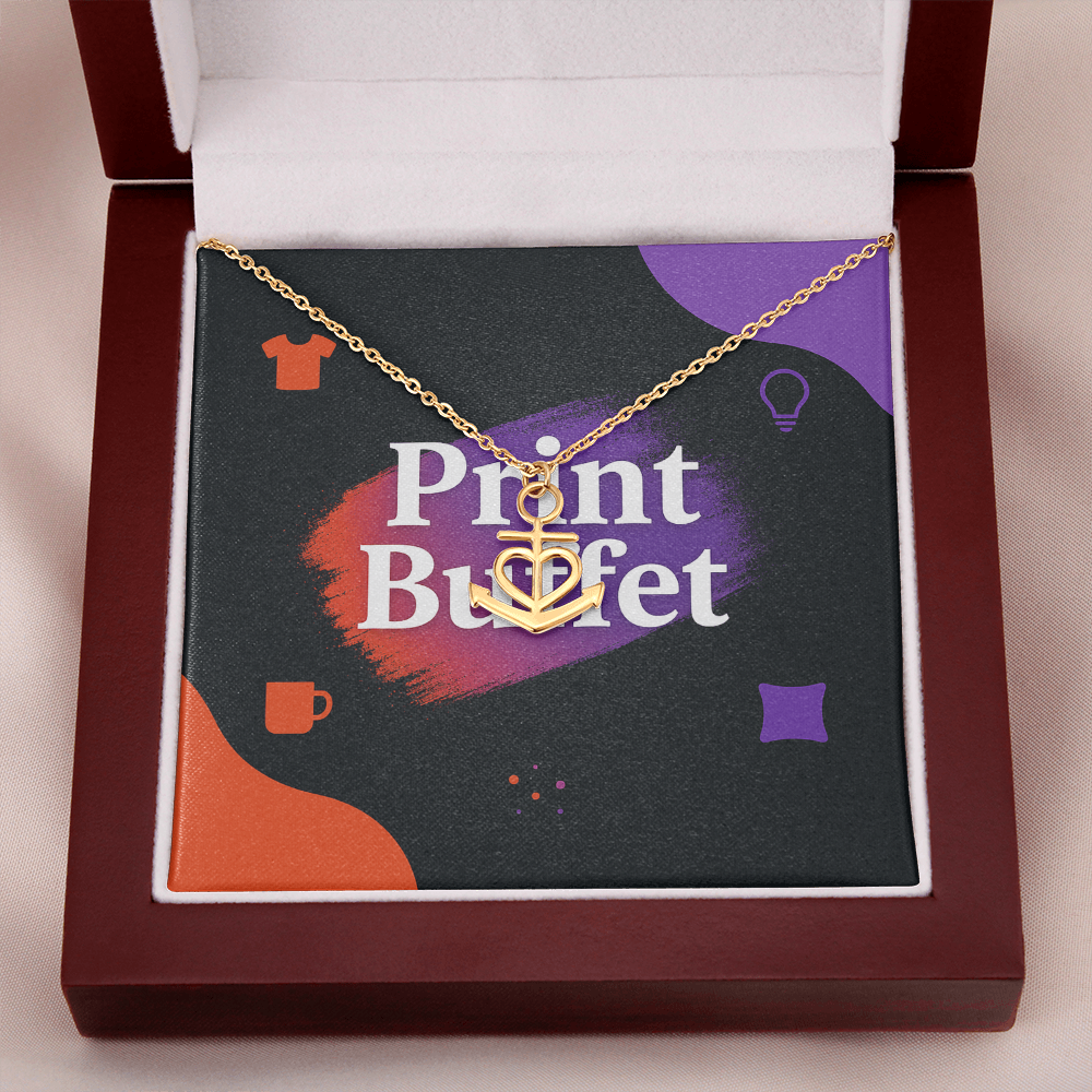 Anchor Pendant Necklace