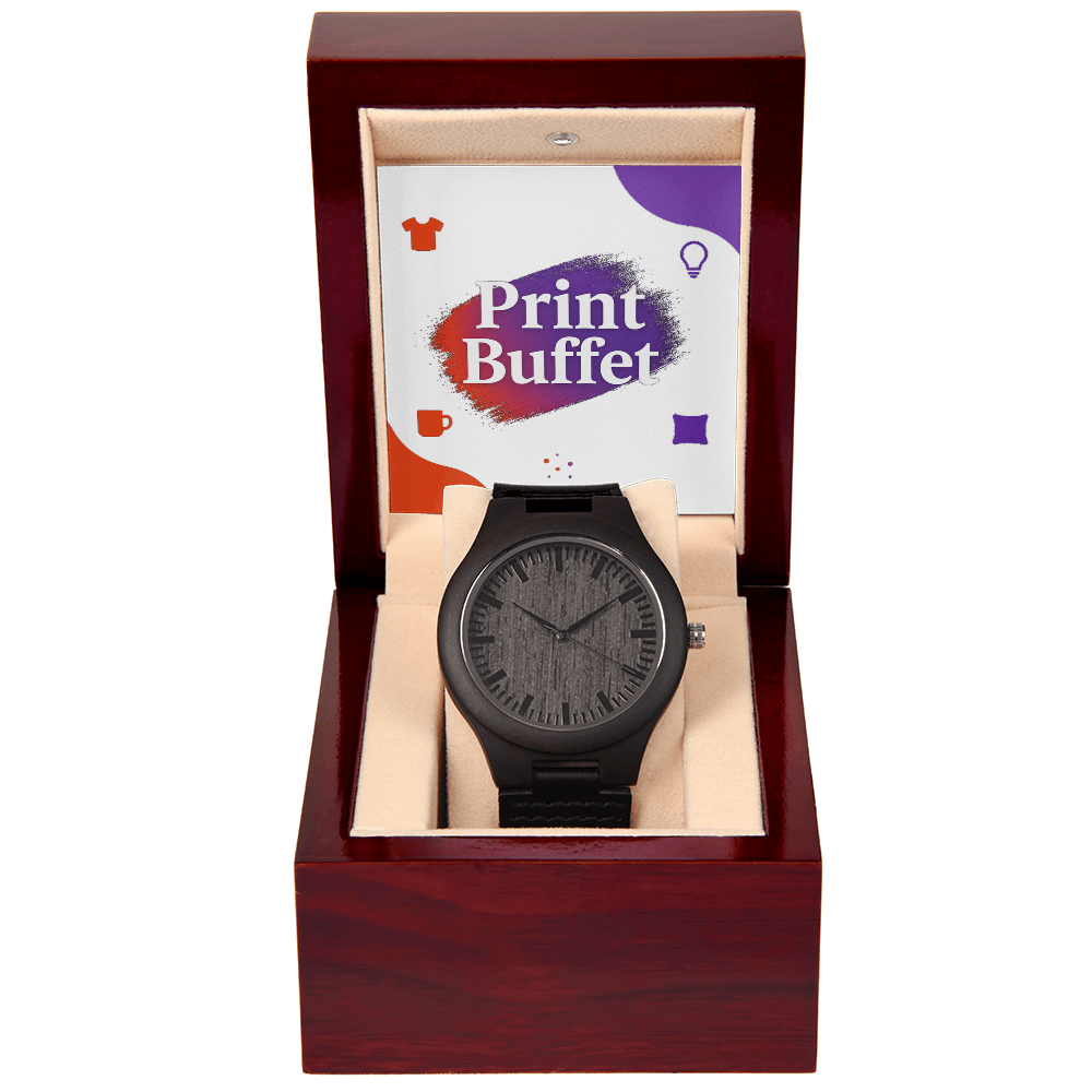 Wooden Watch - PrintBuffet
