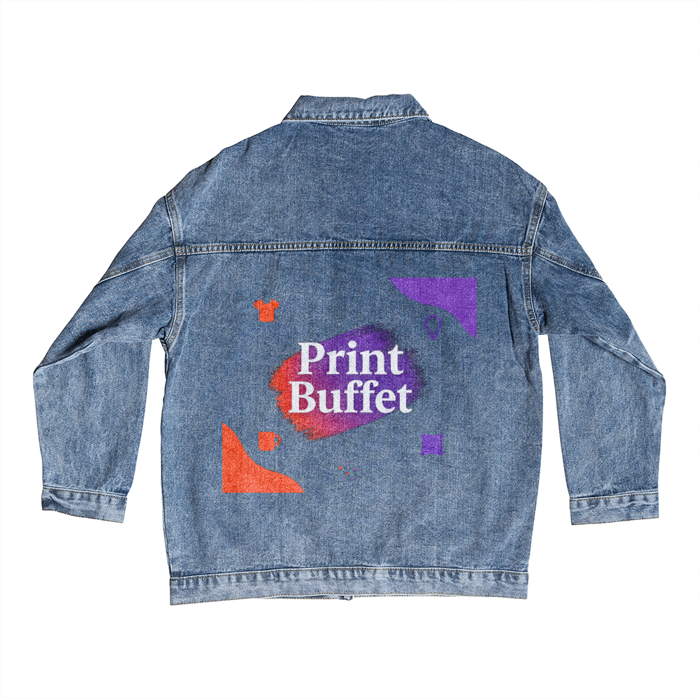 Men's DTG Denim Jacket - PrintBuffet
