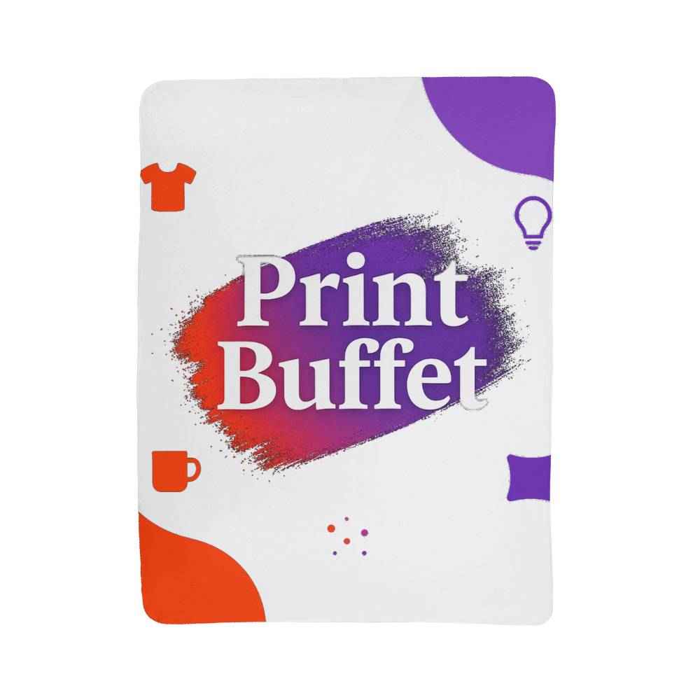 Sherpa Fleece Blanket - PrintBuffet
