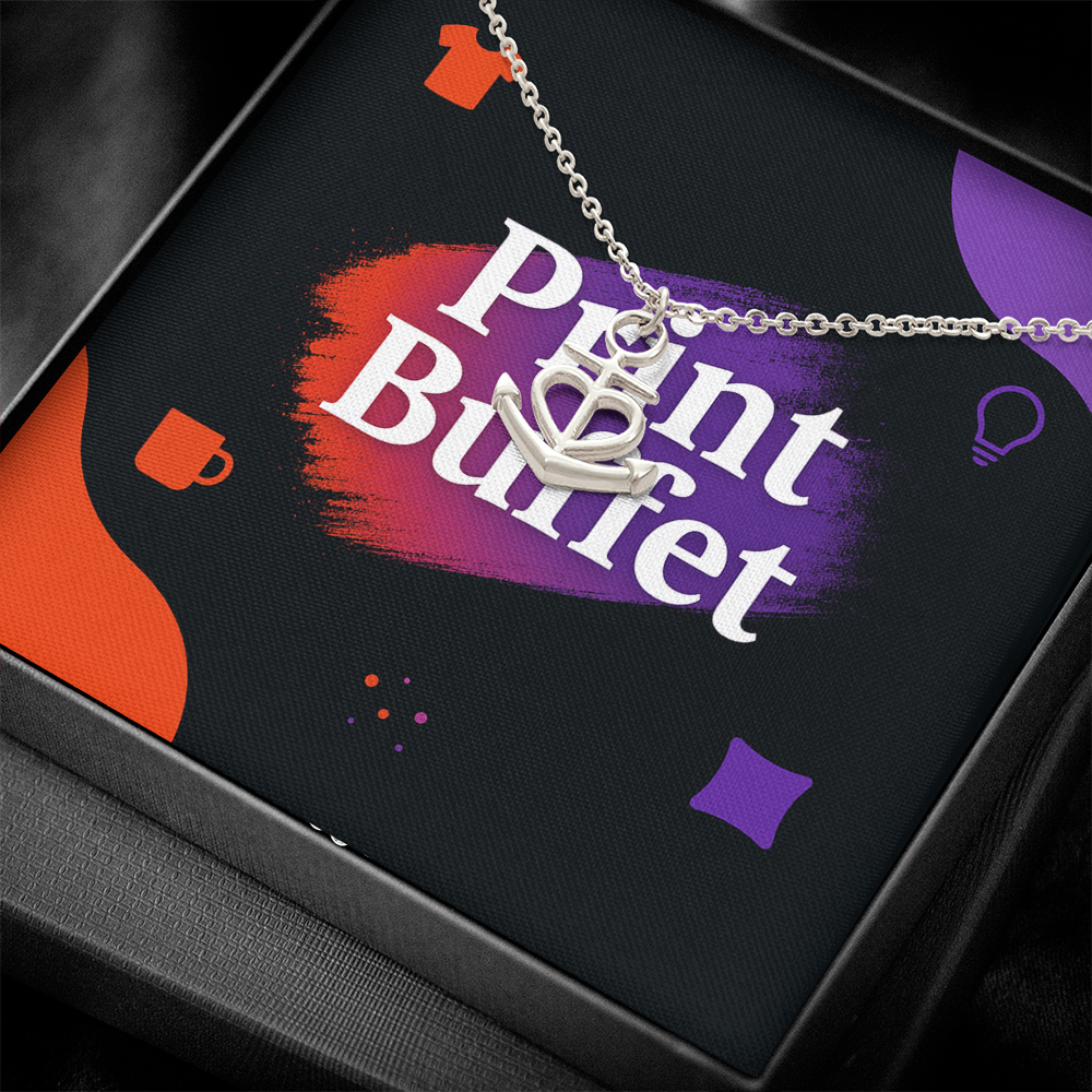 Anchor Pendant Necklace