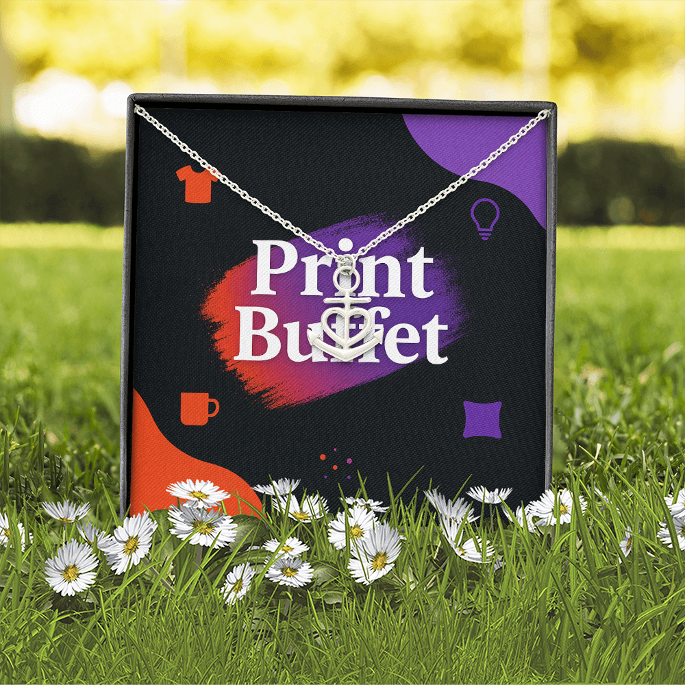 Anchor Pendant Necklace