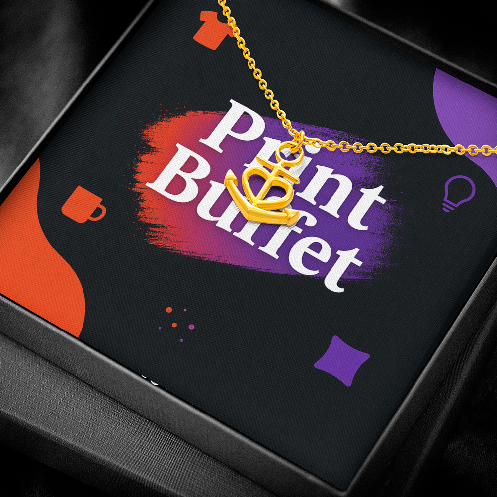 Anchor Pendant Necklace