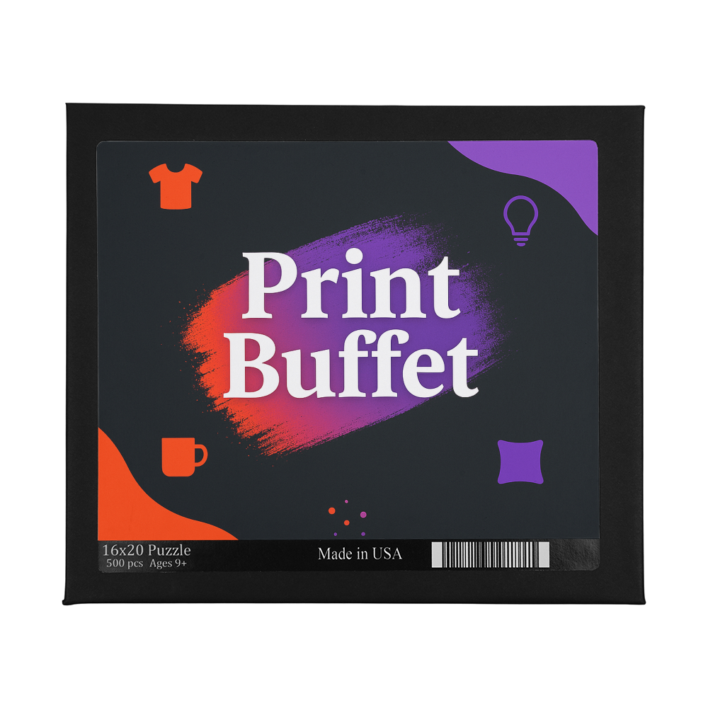 16" x 20" Puzzle - 500 Pieces - PrintBuffet