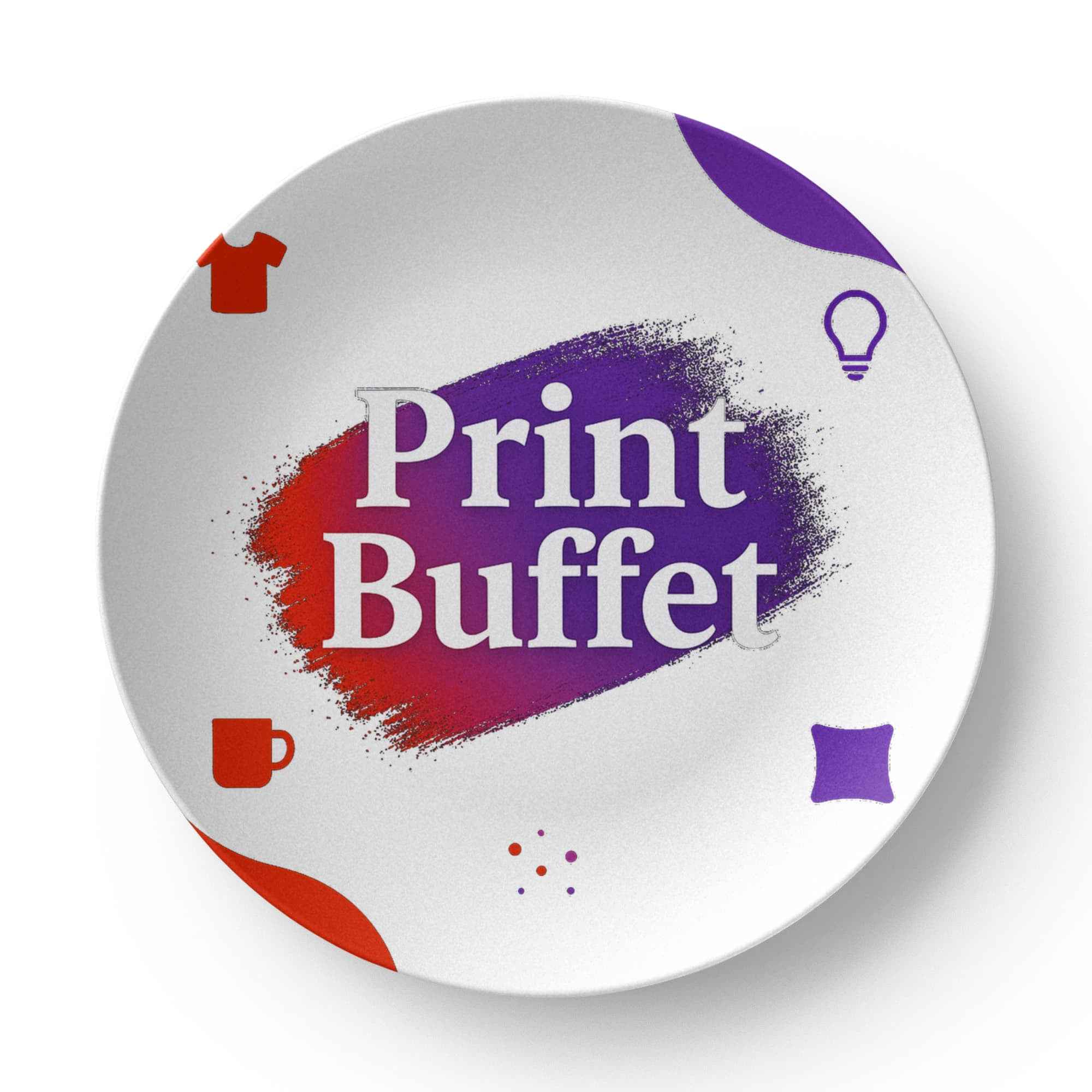 10” Plate - PrintBuffet