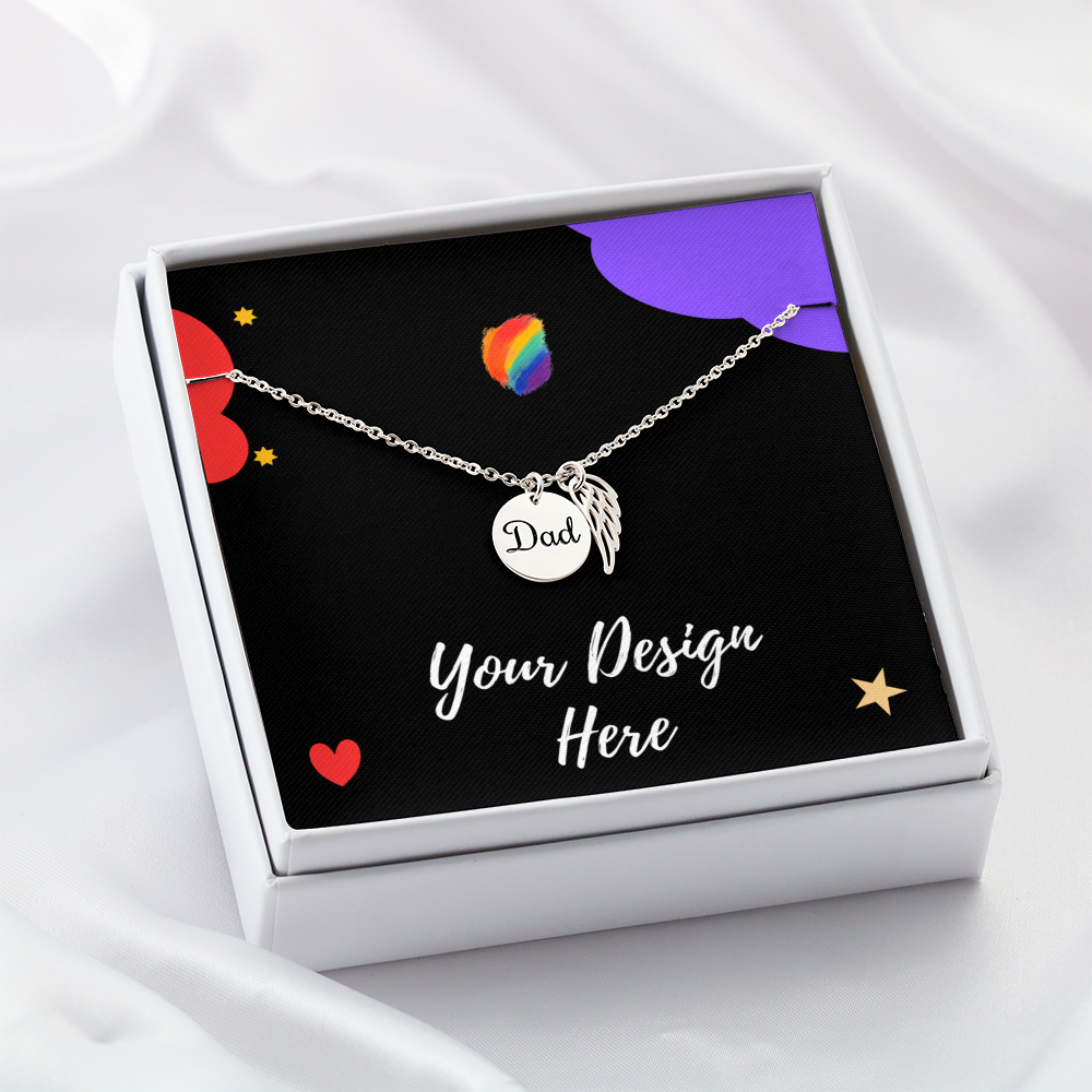 Memorial Necklace for Dads