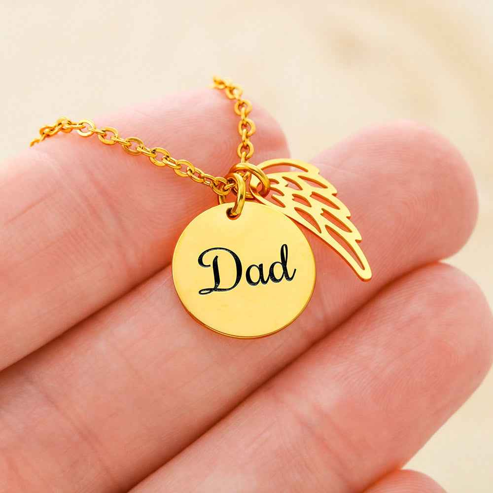 Memorial Necklace for Dads
