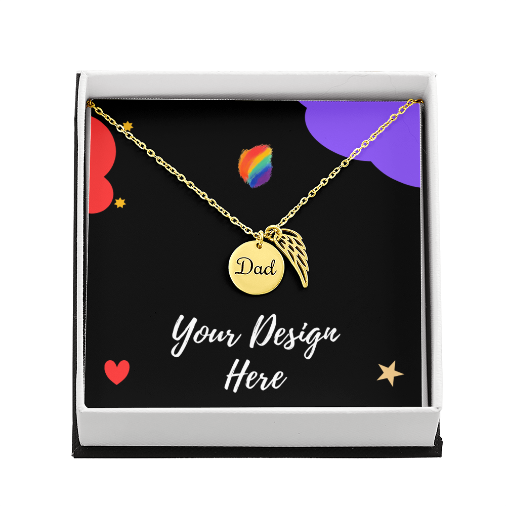 Memorial Necklace for Dads - PrintBuffet
