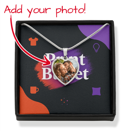 Buyer Upload Heart Necklace